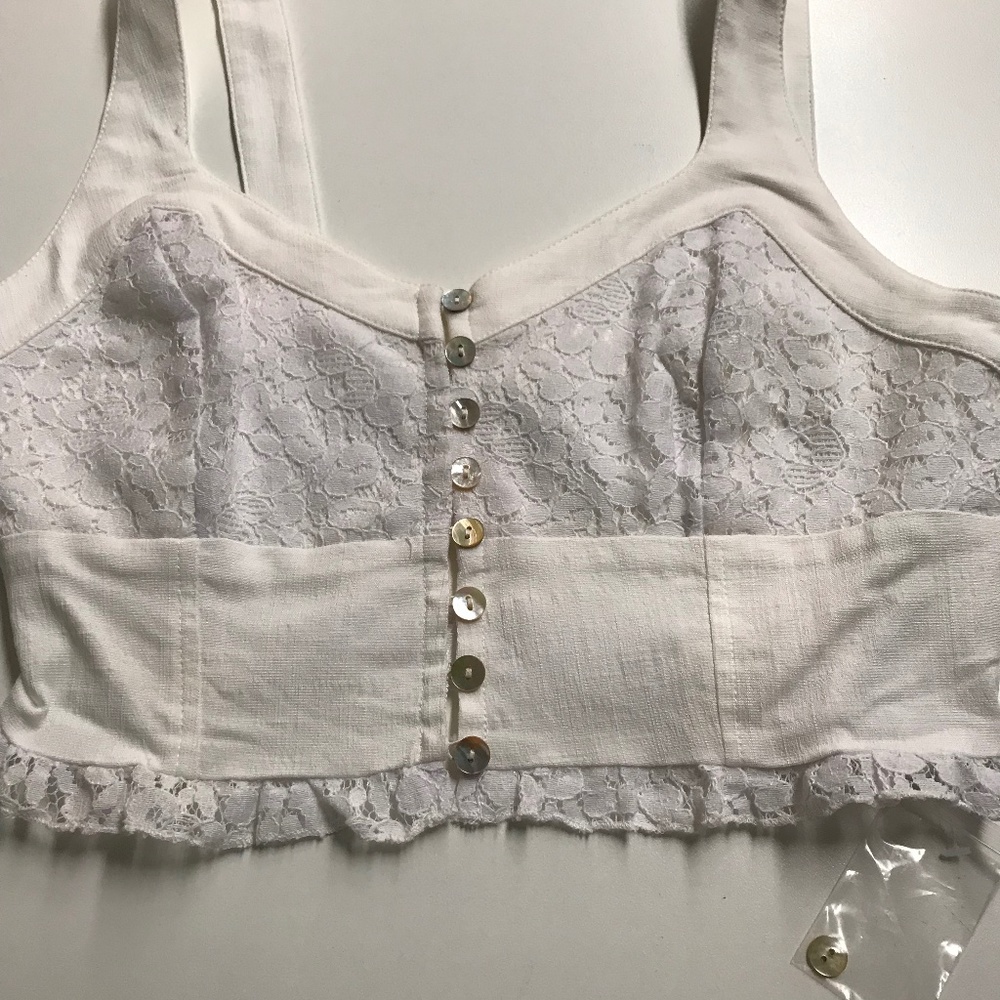 Free People Here I go Brami Crop top